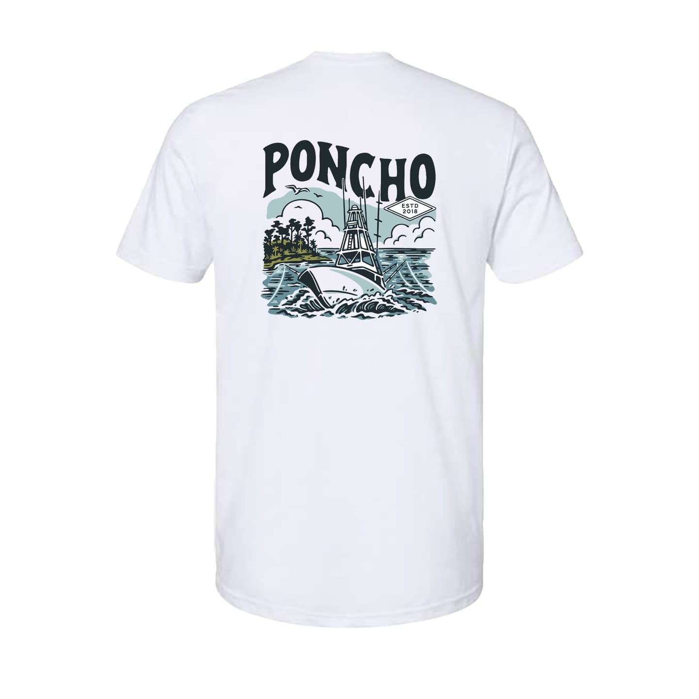 White Sport Fisher T-Shirt